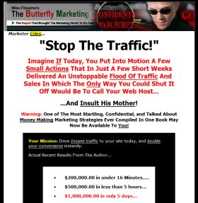 Butterfly Marketing Manuscript Copywriting