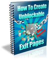 Unblockable Exit Page Code